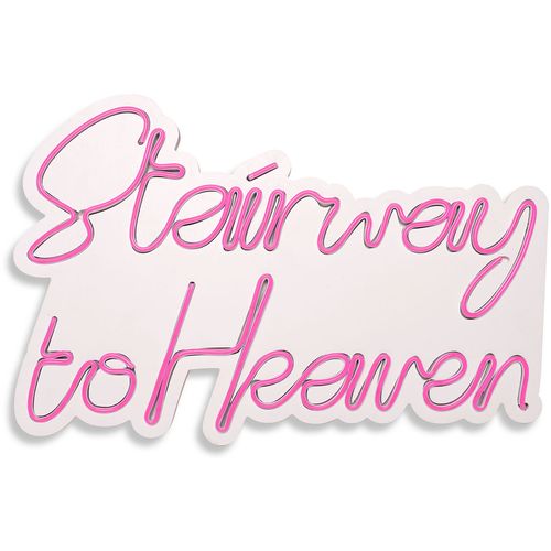 Wallity Ukrasna plastična LED rasvjeta, Stairway to Heaven - Pink slika 4