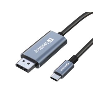 Sandberg USB-C na DisplayPort video kabel 2m