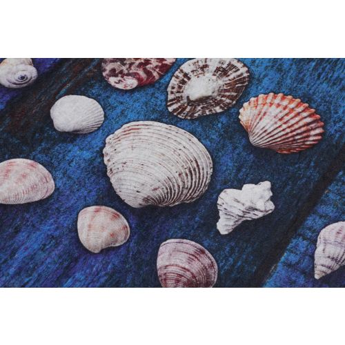 Colourful Cotton Prostirka kupaonska Seashell (70 x 120) slika 5