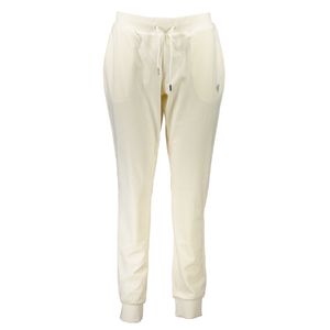 GUESS JEANS WHITE WOMEN'S TROUSERS