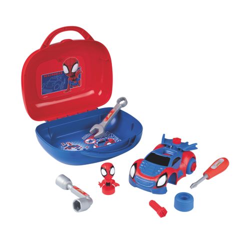 SMOBY Spidey set automobil u kovčegu 360905 slika 3