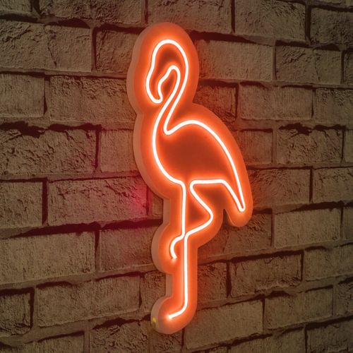 Wallity Ukrasna plastična LED rasvjeta, Flamingo - Red slika 10
