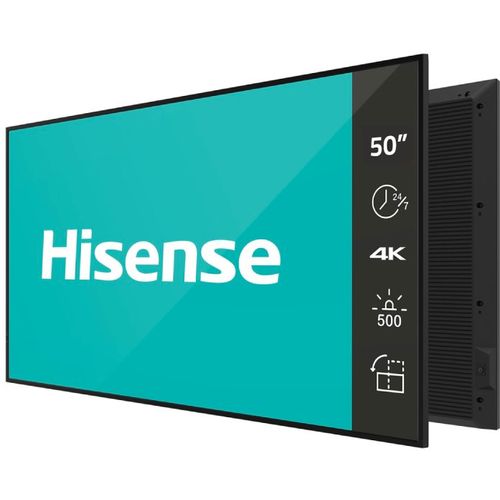 Hisense 50" 50DM66D 4K UHD 500 nita Digital Signage Display - 24/7 Operation slika 1