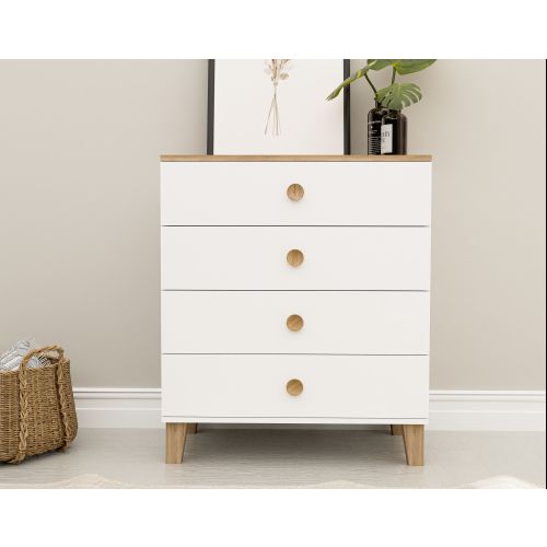 Vento 3650 Oak
White Dresser slika 4