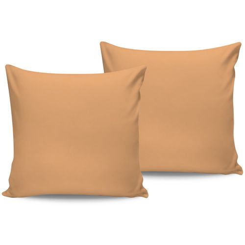 Colourful Cotton Komplet jastučnica (2 komada) (FR) Blijedo narančasta slika 1