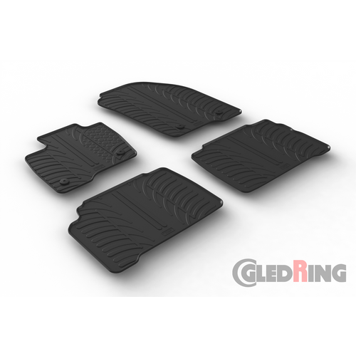 Gledring gumeni tepisi za Ford Galaxy 08.2015->/S-Max 06.2015-> slika 1