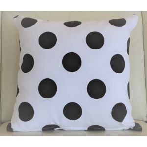 Jastuk Polka black 40x40 034-1