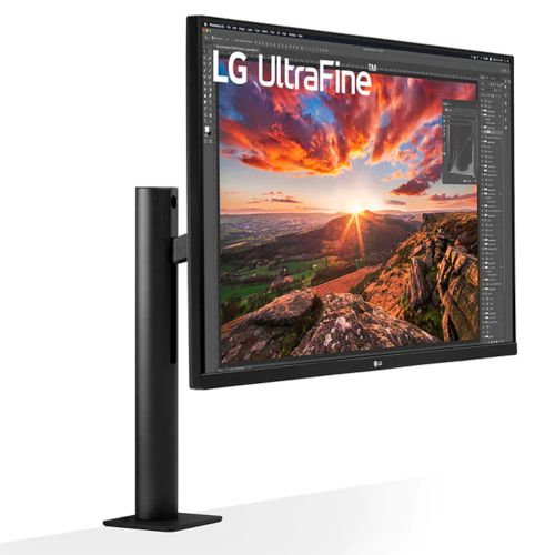 LG UltraFine 32'' IPS 32UN880P-B Monitor 31.5'' UltraFine Ergo IPS UHD 4K 3840x2160@60Hz, 16:9, 1000:1, 5ms, 350 cd/m², 178º/178º, HDR10, AMD FreeSync, 1 DP, 1 USB-C, 2 HDMI, 2 USB Downstream Port 3.0, 2x5W, VESA 100x100mm, Height, Pivot, Tilt, Swivel, Black, 3yw slika 5