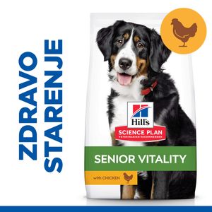 HSPD MATURE ADULT SENIOR VITALITY LARGE BREED PILETINA 14kg