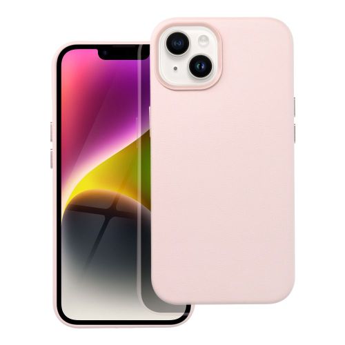 Kožna maska Mag Cover za iPhone 14 sand pink slika 1