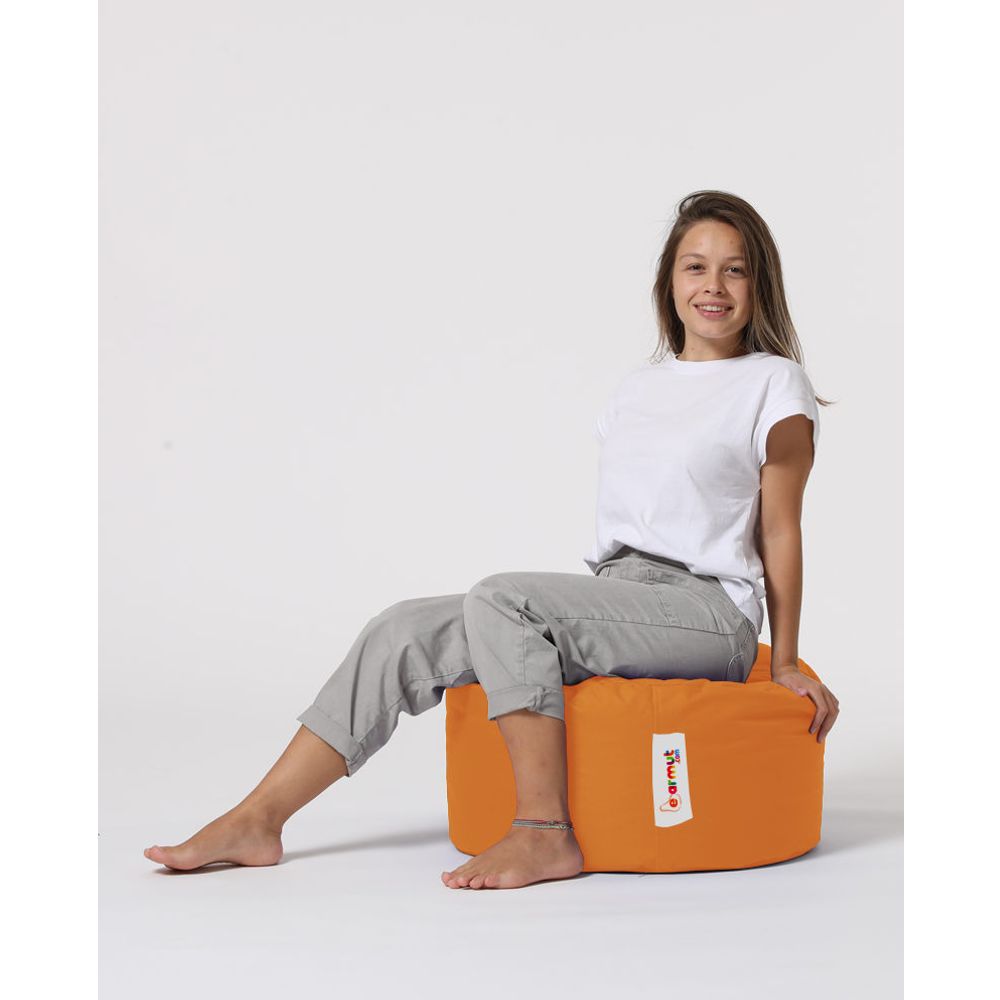 Okružni Pouf - Narančasti Vrt Pouffe slika 1