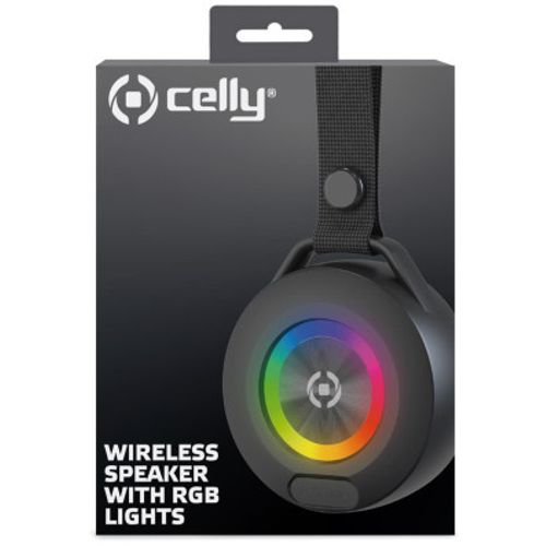 CELLY LIGHTBEAT wireless  prenosivi bluetooth zvučnik u CRNOJ boji slika 3