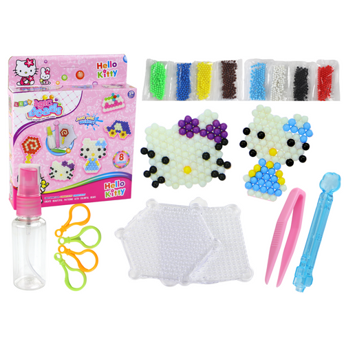 DIY set vodenih perli Hello Kitty 8 boja slika 1