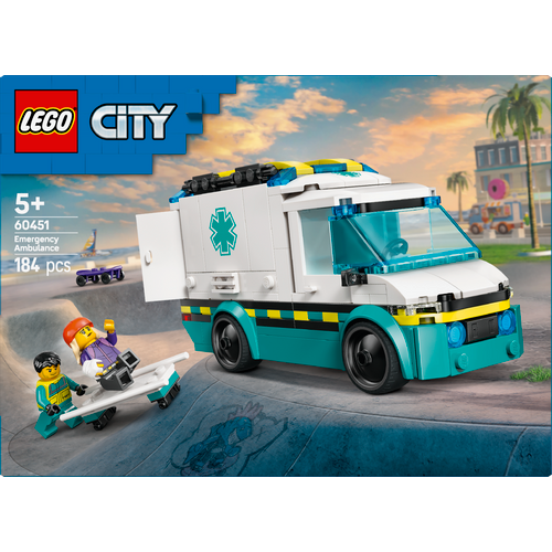 LEGO® CITY 60451 Kola hitne pomoći slika 3