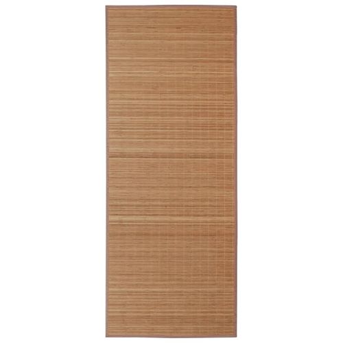Tepih od bambusa u smeđoj boji 80 x 300 cm slika 30
