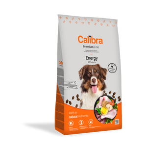 Calibra Dog Premium Line Energy, potpuna suha hrana za aktivne odrasle pse i lovačke pse,  12 kg