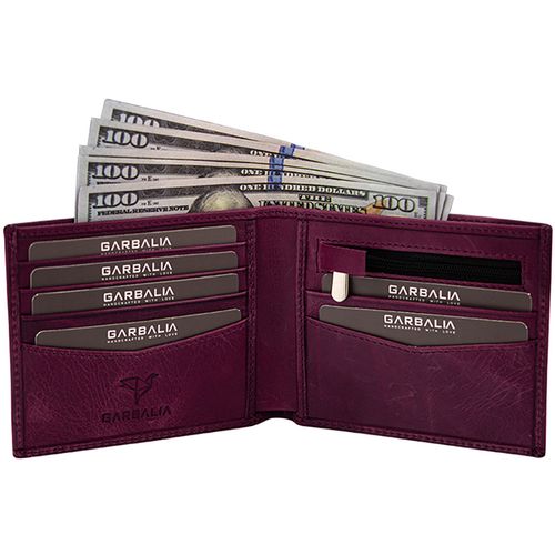 Delhi - Claret Red Claret Red Man's Wallet slika 2