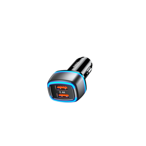 Fuego Auto punjač FG827 5V/2.4A, crni
