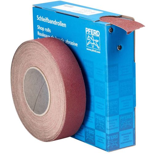 PFERD  45016408 brusni papir u roli  Granulacija 80  (D x Š) 25 m x 38 mm 25 m slika 1