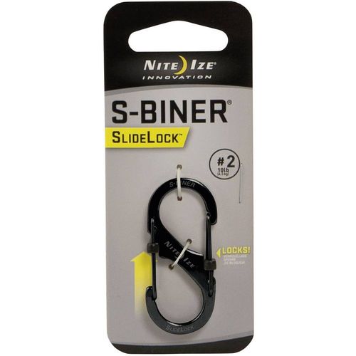 NITE Ize NI-LSB2-01-R3 karabiner  SideLock S-Biner 2  50 mm x 22 mm x 8 mm  1 St. slika 1