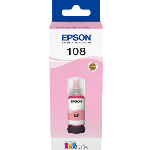 C13T09C64A 108 Light Magenta Ecotank ink bottle Ep slika 1