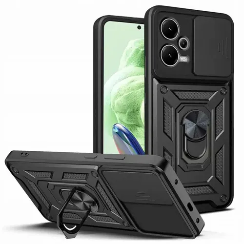 Techsuit – serija CamShield zaštitna maskica za Xiaomi Redmi Note 12 5G / Poco X5 – crna slika 1