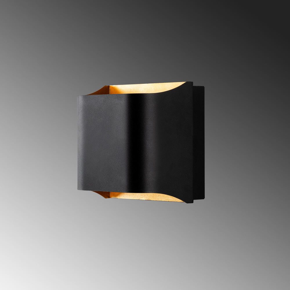Zidna Lampa Bera - 15305, boje: Crna slika 7