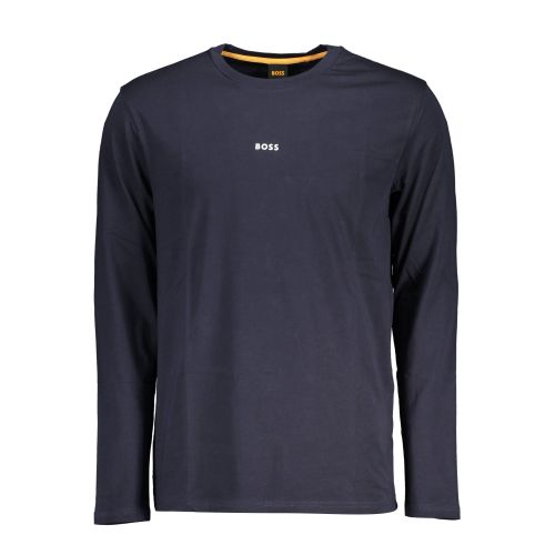 HUGO BOSS MEN'S LONG SLEEVED T-SHIRT BLUE slika 1