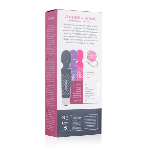 Vibrator EasyToys Mini Wand, ljubičasti slika 8