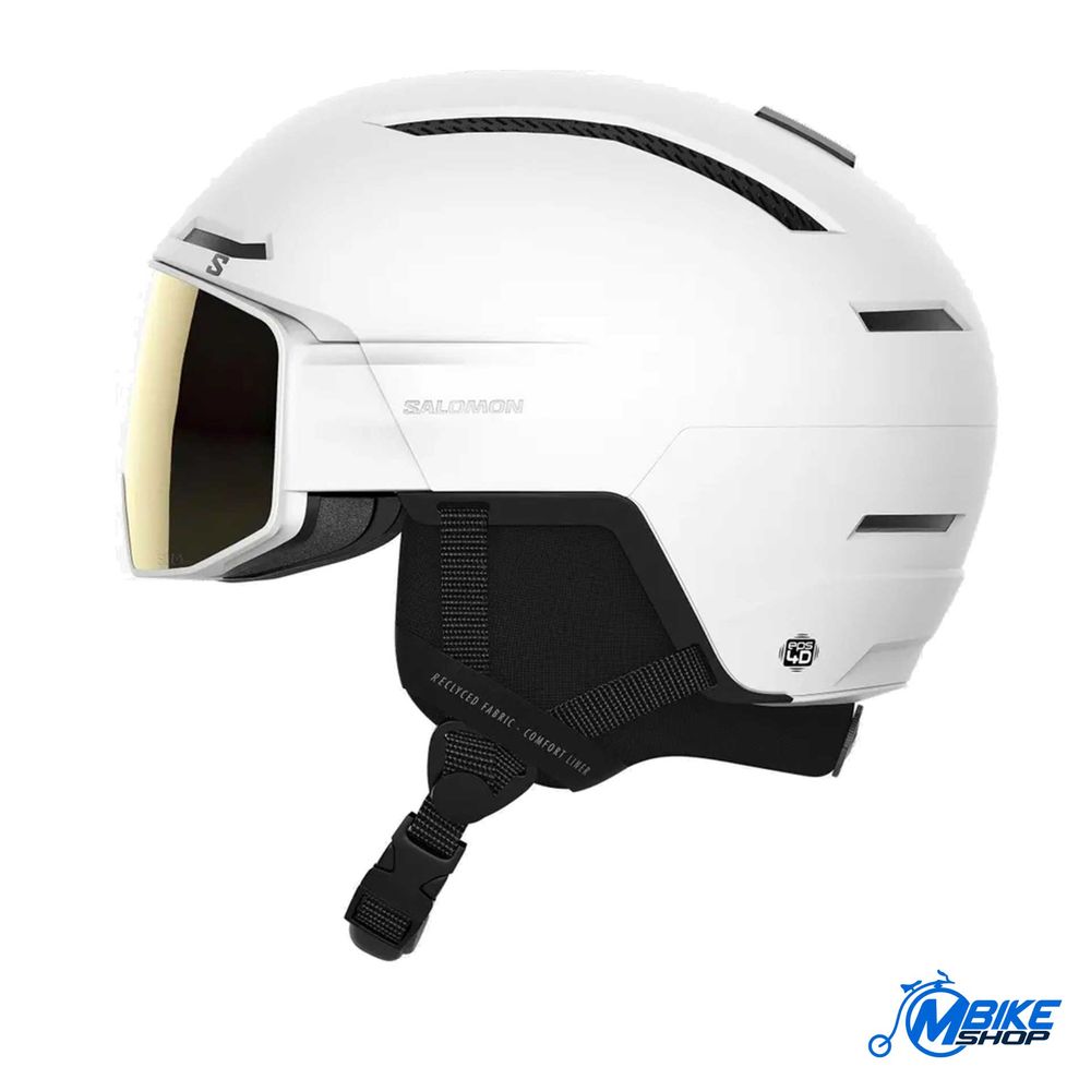 Salomon Kaciga za skijanje Driver PRO Sigma, White slika 4