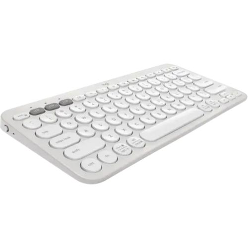 LOGITECH Pebble2 Wireless Combo US tastatura + miš bela slika 1
