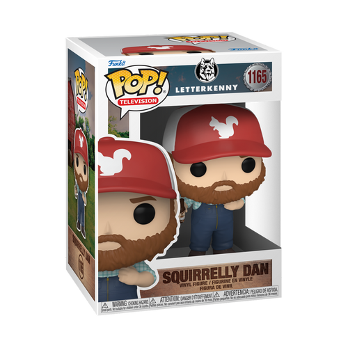 Funko Pop Televizija: Letterkenny - Squirrelly Dan slika 1