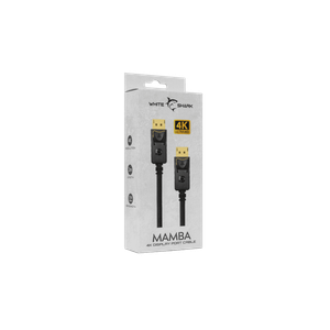 WHITE SHARK MAMBA Kabl DP-DP M/M, 2 m, 4K@60Hz