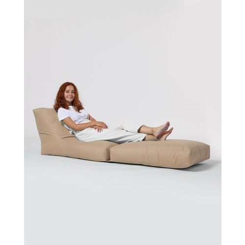 Atelier Del Sofa Vreća za sjedenje, Siesta Sofa Bed Pouf - Mink slika 9