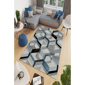 Sivi Tepih W874 (160 x 230 cm)