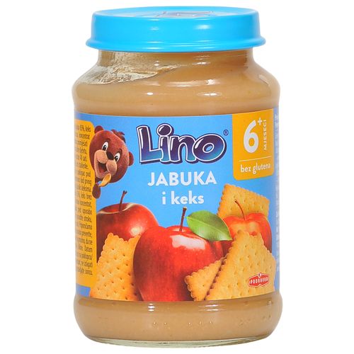 Lino kašica jabuka keks bez glutena 190g slika 1