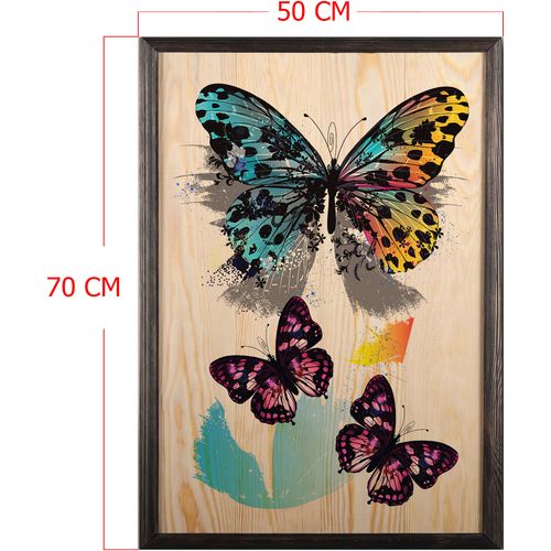 Wallity Drvena uokvirena slika, Butterfly Dream XL slika 3