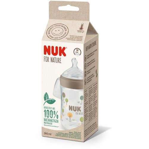 NUK plastična bočica For Nature bočica 260ml temp M multicolor 10216302 slika 1