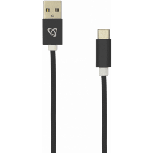 S BOX Kabl USB A / Type C, Fruity  1,5 m, Black slika 1
