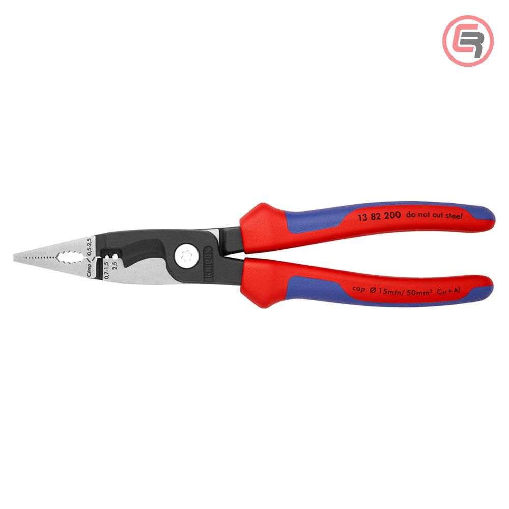Knipex Kliješta Elektroinstalacijska Multifunkcionalna 200 mm – 13 82 200 slika 3