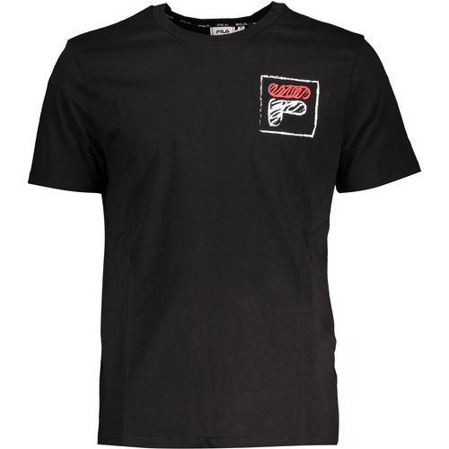 FILA MEN'S SHORT SLEEVE T-SHIRT BLACK slika 1