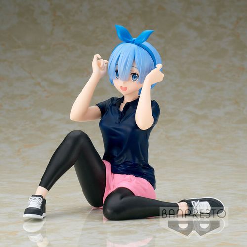 Starting Life in Another World Re:Zero Training Style Relax Rem figure 14cm slika 1