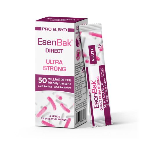 Esenbak Pro&Byo Direct Acute Ultra Strong, Symbiotic, Protect,4 kesice slika 1