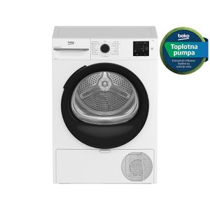 Beko BM3T38230W Mašina za sušenje veša sa toplotnom pumpom, 8 kg