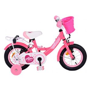 Volare Ashley dječji bicikl 12 inča roza/crveni s dvije ručne kočnice
