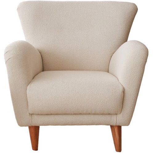 Teddy - White White Wing Chair slika 5