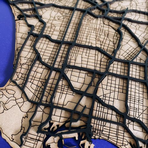 3D mapa grada "Los Angeles" slika 2