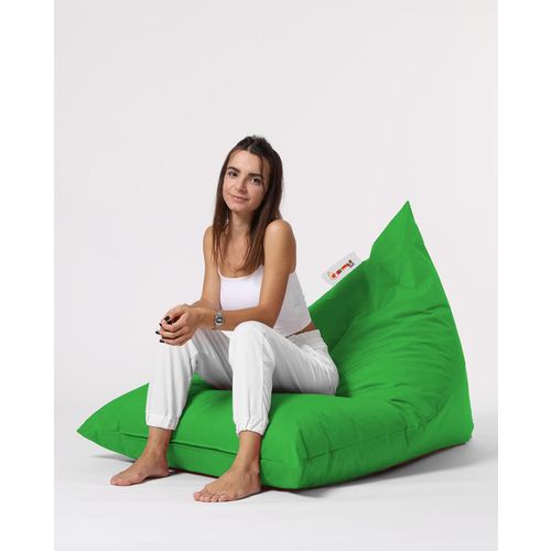 Pyramid Big Bed Pouf - Pistachio Green Pistachio Green Garden Bean Bag slika 5