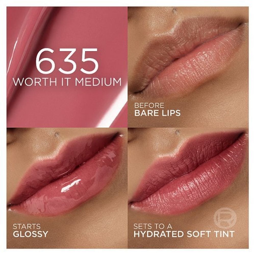 L'Oréal Paris Tečni ruž za usne Hyaluron Tint 635 Worth It Medium slika 2