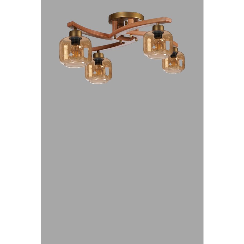 Opviq Luster 863, med, orah, zlatna slika 3